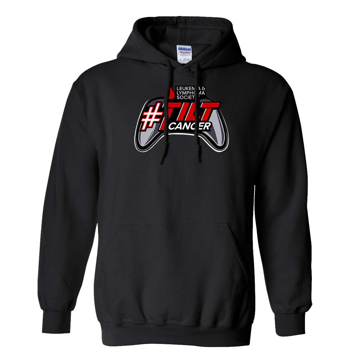 #TILTCANCER Fleece Pullover Hooded Sweatshirt - LLSTILTSW